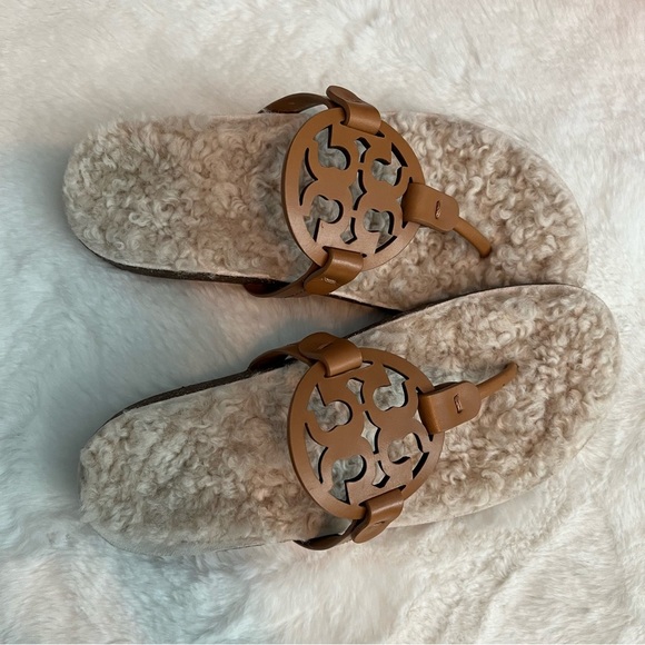 NIB Tory Burch Miller Cloud Shearling - Picture 7 of 9